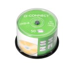 Dvd-r q-connect capacidad 4,7gb duracion 120min velocidad 16x bote de 50 unidades