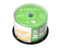 Dvd-r q-connect capacidad 4,7gb duracion 120min velocidad 16x bote de 50 unidades