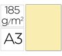 Cartulina guarro din a3 crema 185 gr paquete 50 hojas