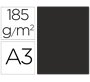 Cartulina guarro din A3 185 g - Paquete de 50 hojas