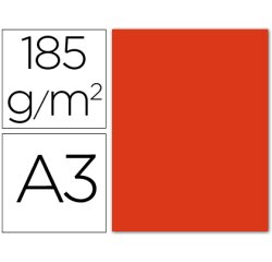 Cartulina de colores A3 185 g Guarro - Paquete de 50