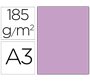 Cartulina guarro din a3 lila 185 gr paquete 50 hojas