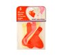 Globo 100% latex biodegradable con forma corazon bolsa de 5 unidades