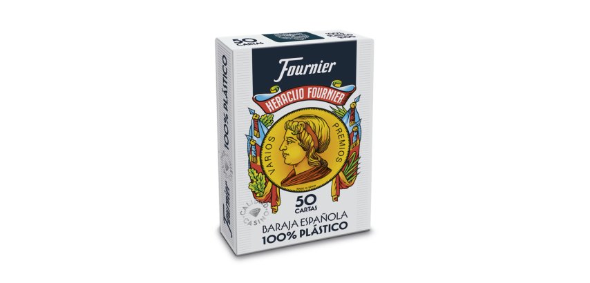 Baraja Fournier española 100% plástico