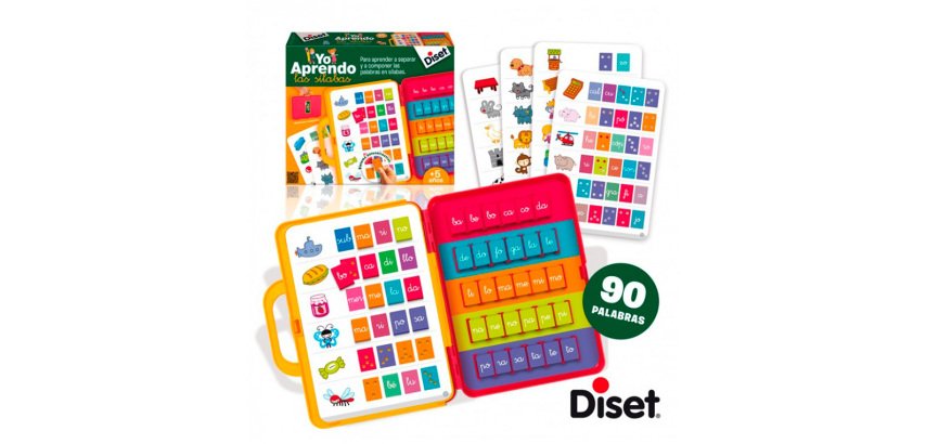Juego Diset didáctico yo aprendo las sílabas