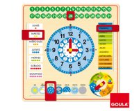 Reloj calendario diset castellano