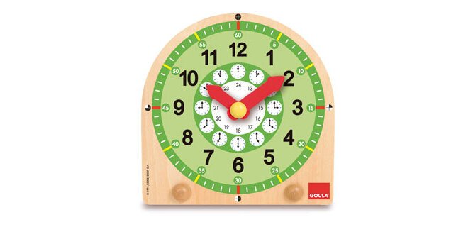Reloj diset escolar