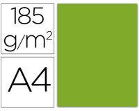 Cartulina guarro din a4 verde manzana 185 gr paquete 50 hojas