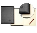 Libro de firmas autograph 6876 tapa acolchada negra 305x210 mm