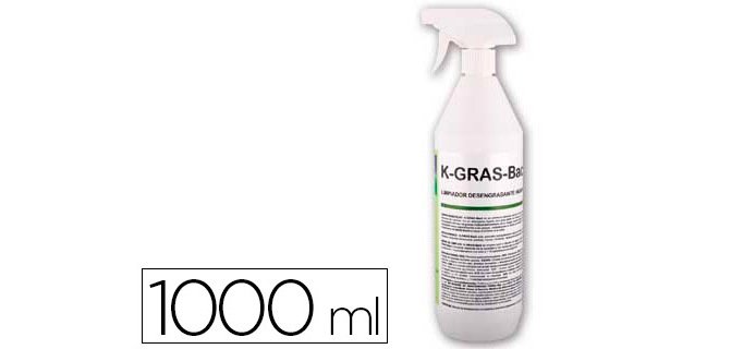Limpiador spray desengrasante botella de 1000 ml