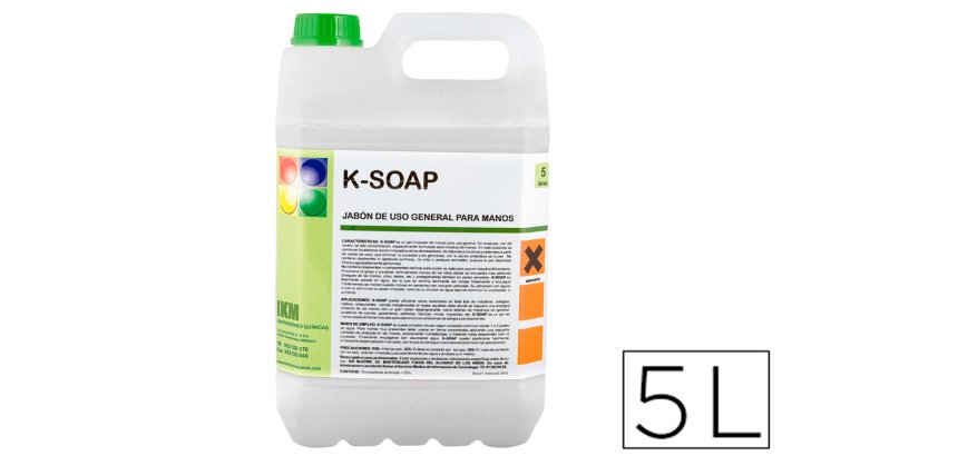 Limpiador jabon para manos ikm garrafa 5 litros