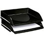 Bandeja sobremesa cep plastico apaisada negro 351x260x69 mm