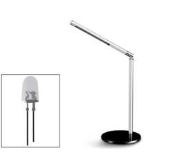 Lampara de oficina cep ecoline de aluminio y acero con luz led