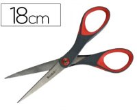 Tijera oficina scotch 18 cm de acero inoxidable con ajuste de tension