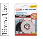 Cinta adhesiva tesa doble cara ultra strong extrafuerte para interior y exterior 1,5m x19mm