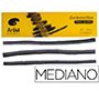 Carboncillo artist mediano 5-6 mm caja de 6 unidades