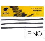 Carboncillo artist fino 3-4 mm caja de 10 unidades