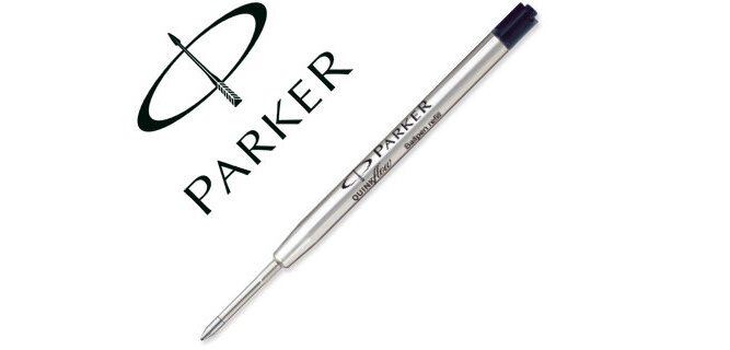 Recambio boligrafo parker negro fino