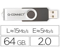 Memoria usb q-connect flash 64 gb 2.0