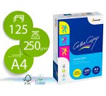 Papel fotocopiadora color copy din a4 250 gramos paquete de 125 hojas