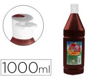 Tempera liquida jovi escolar 1000 ml marron