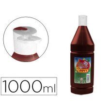 Tempera liquida jovi escolar 1000 ml marron