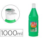 Tempera liquida jovi escolar 1000 ml verde medio