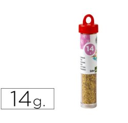 Purpurina liderpapel fantasia color oro bote de 14 gr