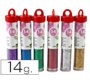 Purpurina liderpapel fantasia colores metalicos surtidos bote de 14 gr
