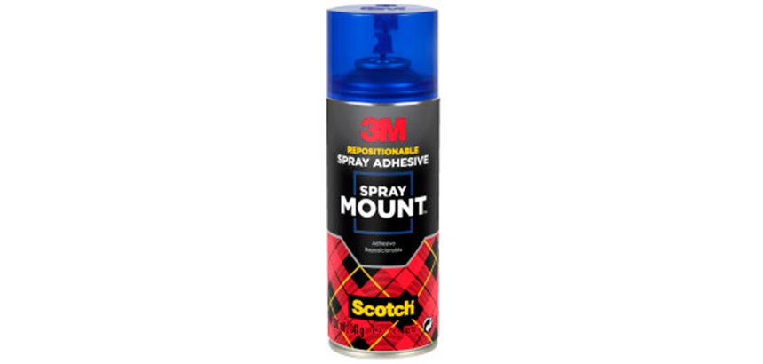 Pegamento 3m spray mount adhesivo reposicionable por tiempo limitado bote de 200 ml