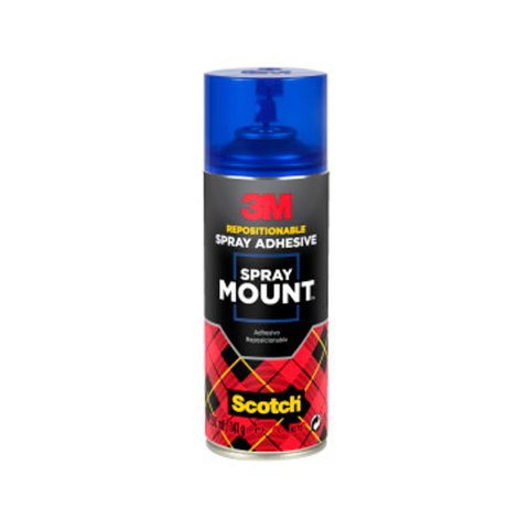 Pegamento 3m spray mount adhesivo reposicionable por tiempo limitado bote de 200 ml