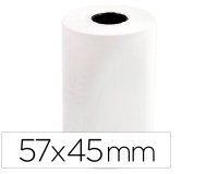 Rollo sumadora q-connect termico 57x45x11 mm 58 gr sin bisfenol a
