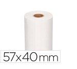 Rollo sumadora q-connect termico 57x40x11 mm 58 gr sin bisfenol a