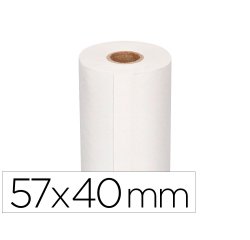 Rollo sumadora q-connect termico 57x40x11 mm 58 gr sin bisfenol a