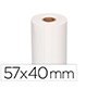 Rollo sumadora q-connect termico 57x40x11 mm 58 gr sin bisfenol a