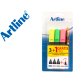 Rotulador artline fluorescente ek-660 blister de 3 unidades + 1 boligrafo serie 7000 sin cargo