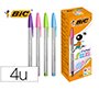 Boligrafo bic cristal large fashion cajas de 20 unidades colores surtidos