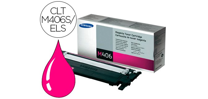 Toner samsung clp360/365 clx3300/3305 magenta 1.000 pag