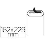 Sobre liderpapel bolsa n 16 blanco c5 162x229 mm tira de silicona paquete de 25 unidades