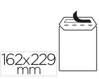 Sobre liderpapel bolsa n 16 blanco c5 162x229 mm tira de silicona paquete de 25 unidades