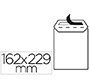 Sobre liderpapel bolsa n 16 blanco c5 162x229 mm tira de silicona paquete de 25 unidades