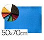 Goma eva con purpurina biodegradable liderpapel 50x70cm 60g/m2 espesor 2 mm azul oscuro