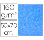 Fieltro liderpapel 50x70cm azul claro 160g/m2