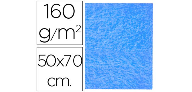 Fieltro liderpapel 50x70cm azul claro 160g/m2