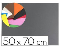 Goma eva liderpapel 50x70cm 60g/m2 espesor 1.5mm gris