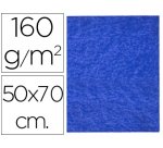 Fieltro liderpapel 50x70cm azul oscuro 160g/m2