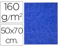 Fieltro liderpapel 50x70cm azul oscuro 160g/m2
