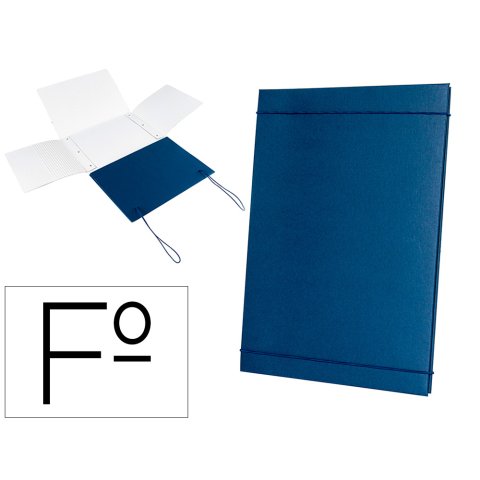 Carpeta proyectos liderpapel extensible gofrada folio pack de 10 surtidos