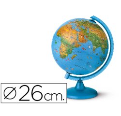Globo terraqueo con luz modelo arca diametro 26 cm