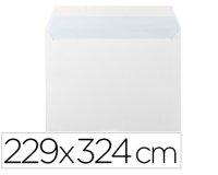Sobre liderpapel n 14 blanco din c4 229x324 mm tira de silicona paquete de 25 unidades